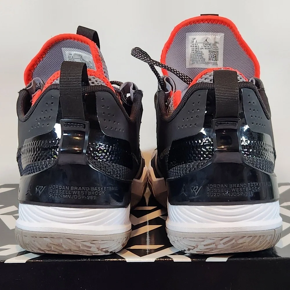 Size 10.5‎ - Jordan Westbrook One Take Black Cement in Original Box